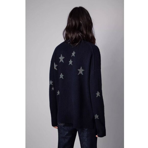 NWT Zadig Voltaire Star Motif Cashmere Cardigan - Picture 9 of 10